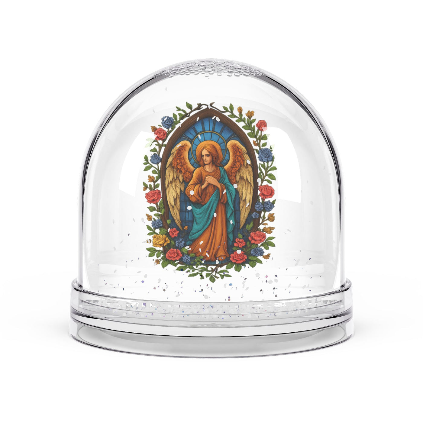 Praying Angel Snow Globe